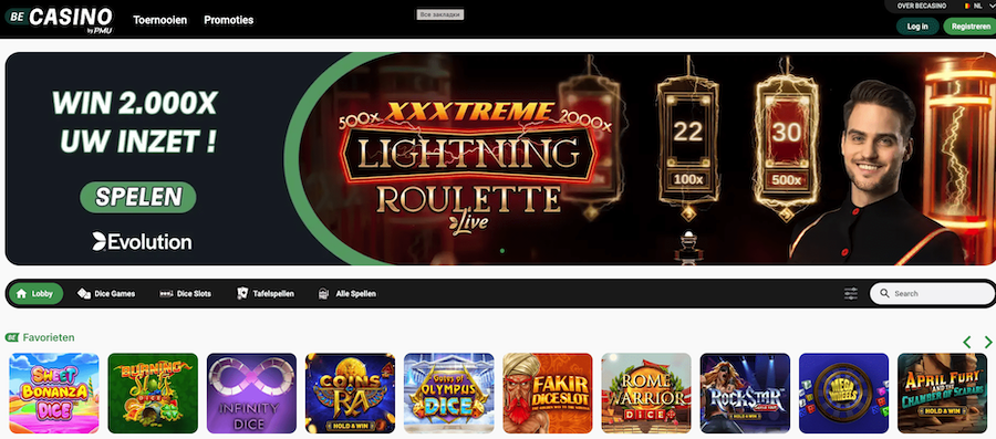 BeCasino online casino